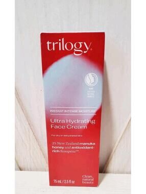 Trilogy Instant Intense Moisture Face Cream 2.5 fl oz Ultra Hydrating Formula